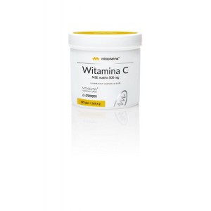 Witamina C MSE Matrix 180 tabletek - Wspomaga układ odpornościowy - MITO-PHARMA (NM)
