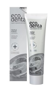 Pasta do zębów o potrójnym działaniu z białą glinką, propolisem i Teavigo - 100ml - ECODENTA (NM)