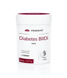 Diabetes BilDi MAX MSE - Dba o prawidłowy poziom glukozy we krwi - MITO-PHARMA (NM)