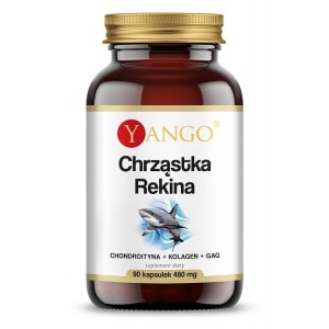 Chrząstka rekina - wspomaga terapię układu kostno-stawowego - YANGO (NM)