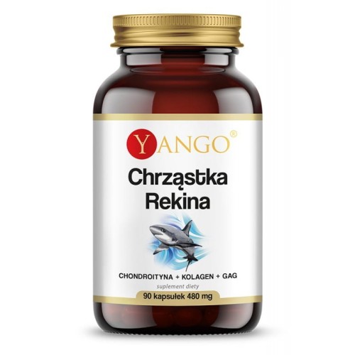 Chrząstka rekina 90 kapsułek - wspomaga terapię układu kostno-stawowego - YANGO.jpg