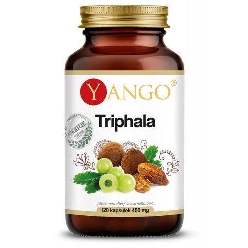 Triphala 120 kapsułek - Wsparcie układu pokarmowego - YANGO.jpg