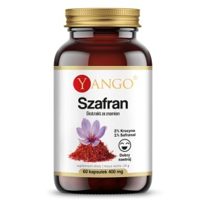 Szafran, ekstrakt ze znamion - Znacząco poprawia nastrój -  YANGO (NM)