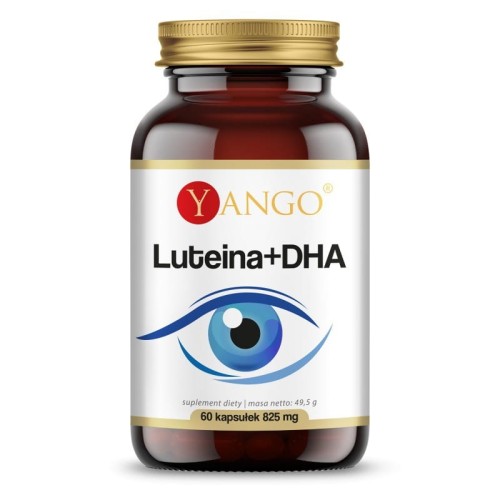Luteina + DHA 60 kapsułek - Naturalne wsparcie dla oczu i zdrowego widzenia -  YANGO.jpg