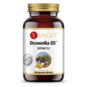 Boswellia 65 - Wsparcie układu pokarmowego, oddechowego i krwionośnego -  YANGO (NM)