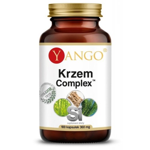 Krzem Complex 100 kapsułek - Wzmacnia włosy, poprawia kondycję skóry i paznokci - YANGO.jpg
