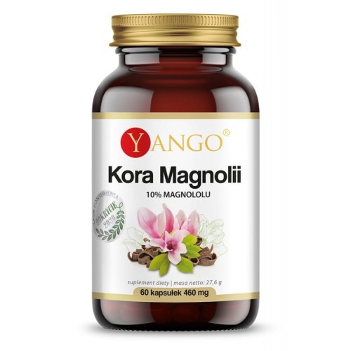 Kora Magnolii ,10% Magnololu 60 kapsułek - Wsparcie przewodu pokarmowego - YANGO.jpg
