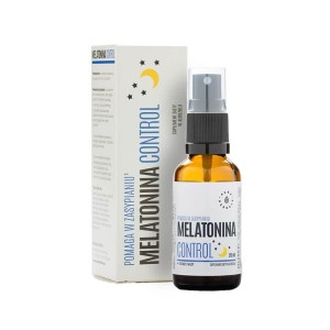 Melatonina Control aerozol 20ml - Wspomaga zasypianie - AURA HERBALS (NM)