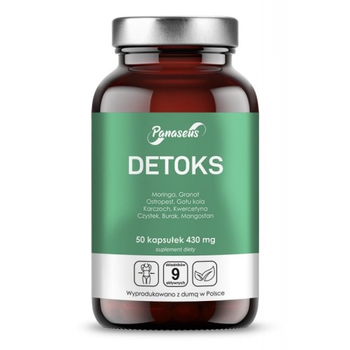 Detoks - Panaseus - Odtruwa organizm i wspomaga pracę wątroby - YANGO.jpg