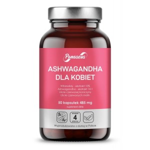 Ashwagandha dla kobiet - Panaseus - Naturalna  mieszanka dla zachowania dobrego nastroju - YANGO (NM)