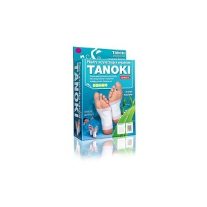 Plastry oczyszczające Tanoki 10 sztuk - Z dużą zawartością Turmalinu - AURA HERBALS (NM)