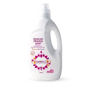 Płyn do prania Sport 1.5L - Nie niszczy tkaniny, kolorów i struktury odzieży - SWONCO (NM)