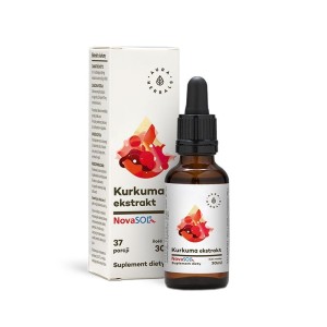 Kurkuma ekstrakt w kroplach 30ml NovaSOL - Bardzo wysoka przyswajalność - AURA HERBALS (NM)