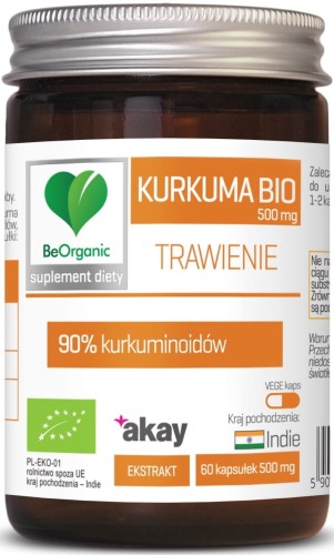 Kurkuma BIO w kapsułkach - Dla lepszego trawienia - BEORGANIC.jpg
