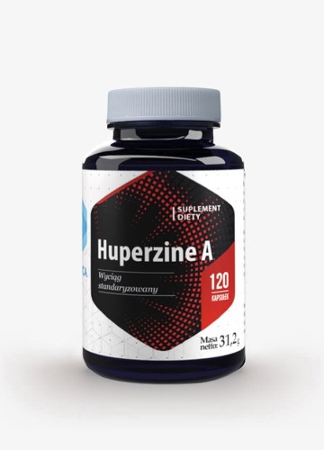 Huperzine A, 120 kapsułek - Zawiera hupercynę A pochodzącą z ziela Huperzia serrata - HEPATICA.jpg