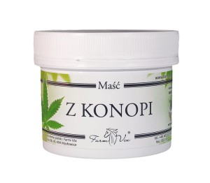 Maść z konopi 150 ml - Polecana na atopowe zapalenie skóry i łuszczyce - FARM-VIX (NM)