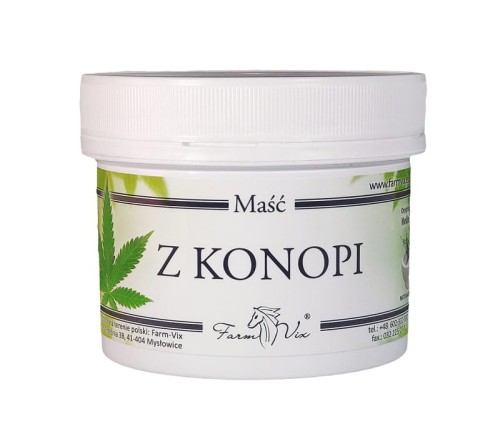 Maść z konopi 150 ml - Polecana na atopowe zapalenie skóry i łuszczyce - FARM-VIX (NM).jpg