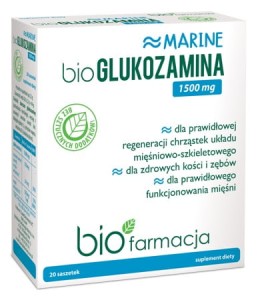 bioGlukozamina Marine - Dla utrzymania zdrowych kości i zębów - BIOFARMACJA (NM)
