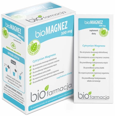 Dla prawidłowego funkcjonowania mięśni i układu nerwowego - bioMagnez 300mg - BIOFARMACJA (NM).jpg