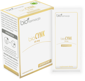 Cynk 30mg - Dla paznokci, włosów ,skóry i odporności - BIOFARMACJA (NM)