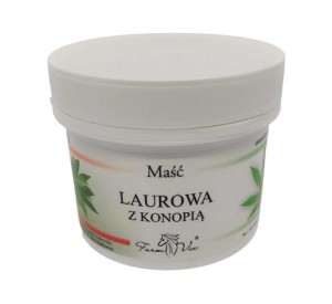 Maść laurowa z konopią 150 ml - Dla osób z problemami skórnymi - FARM-VIX (NM)