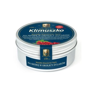 Mazidło Klasztorne Varix 150 ml - Przynosi ulgę umęczonym nogom - OJCIEC KLIMUSZKO (NM)