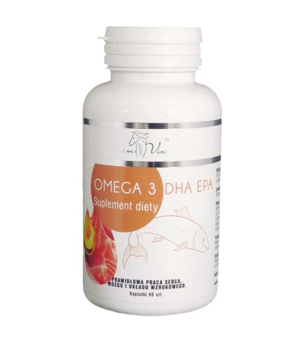 Omega-3 DHA EPA 60 kapsułek - Zawiera frakcjonowany olej rybi z sardeli i ryb wątłuszczowych - FARM-VIX (NM).jpg