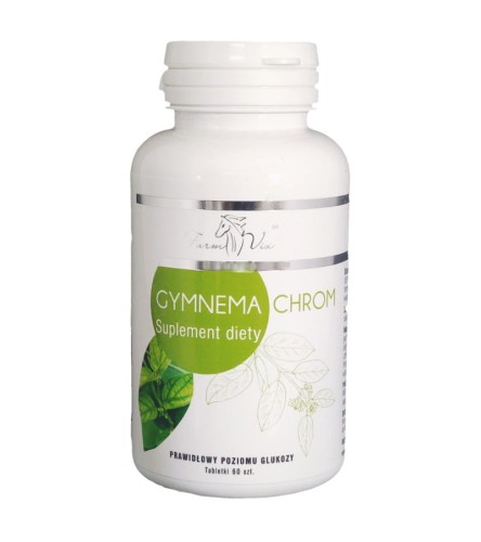 Gymnema Chrom 60 tabletek - Pomaga utrzymać kontrolę łaknienia (ograniczyć apetyt) - FARM-VIX (NM).jpg