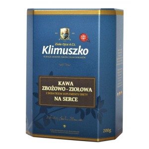 Kawa zbożowo-ziołowa - Wspiera prawidłową pracę serca - OJCIEC KLIMUSZKO (NM)