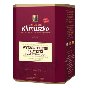 Mieszanka ziołowo-owocowa Wyszczuplenie Sylwetki smak cytrynowy - Wspomaga kuracje wyszczuplające - OJCIEC KLIMUSZKO (NM)