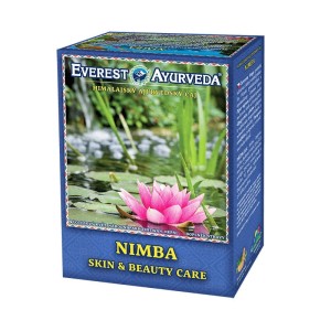 Herbatka ajurwedyjska Nimba - Wspomaga regenerację skóry oraz czystość cery - EVEREST AYURVEDA (NM)