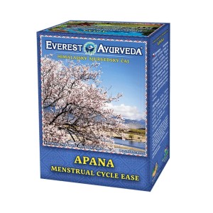 Apana - Herbatka ajurwedyjska, pomaga w optymalizowaniu cyklu menstruacyjnego - EVEREST AYURVEDA