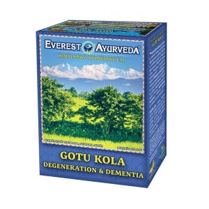Gotu kola - Herbatka ajurwedyjska, wspomaga osłabioną pamięć, orientację i zdolność rozpoznawania - EVEREST AYURVEDA