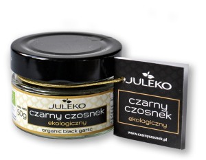 Czarny czosnek BIO 50g - Potrafi pobudzić organizm do działania - JULEKO