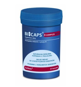 BICAPS B COMPLEX MAX - Wysoko przyswajalna kompozycja witamin z grupy B - FORMEDS