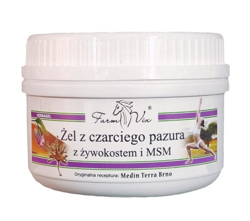 Żel czarci pazur z żywokostem i MSM 350 ml - Wyjątkowy żel rozluźniający dla sportowców - FARM-VIX (NM).jpg