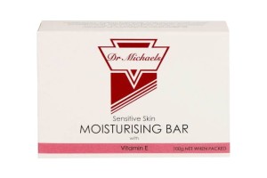 Mydło 100 g - Ogranicza świąd, odżywia skórę, jednocześnie myjąc ją i pielęgnując - Moisturising Bar - DR MICHAELS