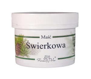 Maść świerkowa 150 ml - Przy dyskomforcie ruchowym stawów, mięśni i dolegliwościach - FARM-VIX (NM)
