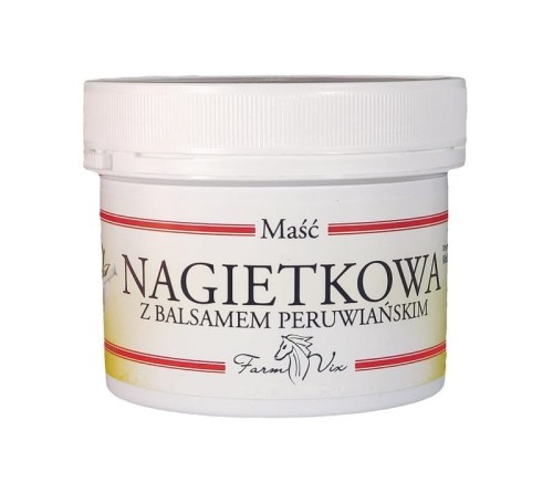 Maść nagietkowa z balsamem peruwiańskim 150 ml - Sprzyja regeneracji naskórka - FARM-VIX (NM).jpg