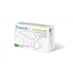 Tranvit + czosnek 80 kapsułek - Korzystnie wpływa na układ krążenia - GAL