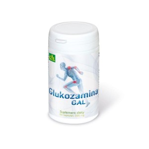 Glukozamina 60 kapsułek - Korzystnie wpływa, odżywia i przyspiesza regenerację chrząstki stawowej - GAL