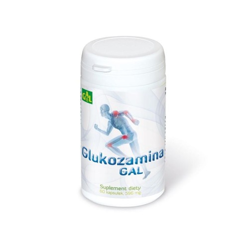 Glukozamina 60 kapsułek - Korzystnie wpływa, odżywia i przyspiesza regenerację chrząstki stawowej - GAL.jpg