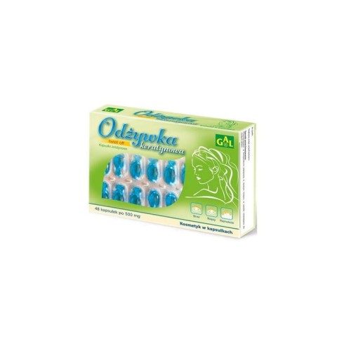 Odżywka keratynowa 520 mg 48 kapsułek - Pielęgnacja paznokci, brwi i rzęs - GAL.jpg