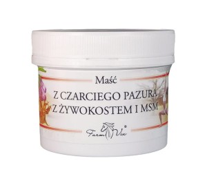 Maść czarci pazur z żywokostem i MSM 150 ml - Wyjątkowa maść rozluźniająca dla sportowców - FARM-VIX (NM)