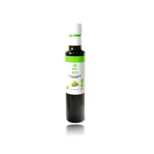 Bio Olej Konopny 250 ml - Pomaga w utrzymaniu prawidłowego poziomu cholesterolu - INTENSON.jpg