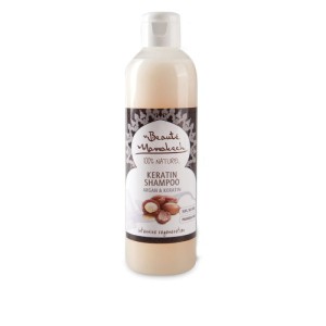 Szampon z Keratyną i olejem Arganowym 250ml - Regeneruje włosy i chroni je przez cały dzień - BEAUTE MARRAKECH
