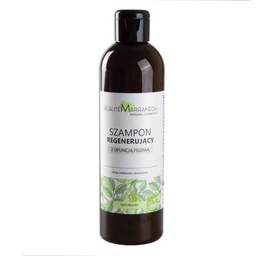 Szampon z olejem z Opuncji Figowej 250ml - Wzmacnia włosy osłabione i zniszczone - BEAUTE MARRAKECH.jpg