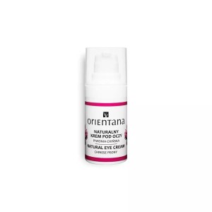 Naturalny krem pod oczy Piwonia Chińska 15ml - Spowalnia proces starzenia, wzmacnia strukturę skóry i poprawia jej kondycję - ORIENTANA