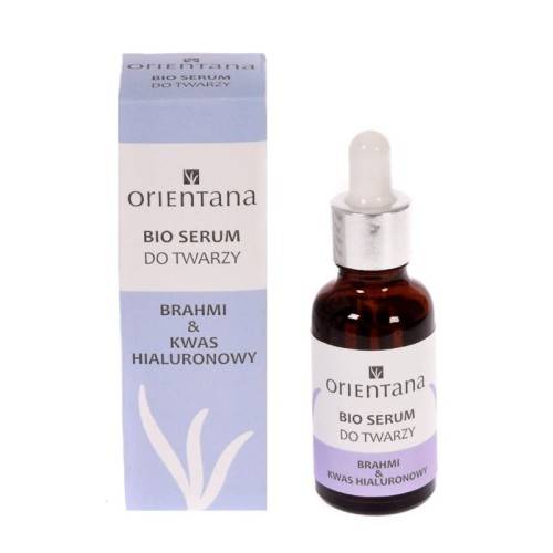 Serum do twarzy Brahmi i Hialuron 30ml - Do walki z oznakami starzenia - ORIENTANA.jpg