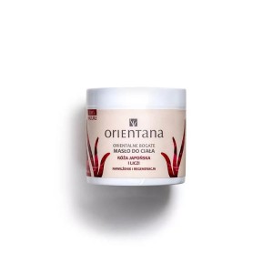 Orientalne bogate masło do ciała Róża Japońska i Liczi 100g - Skutecznie nawilża i regeneruje skórę - ORIENTANA